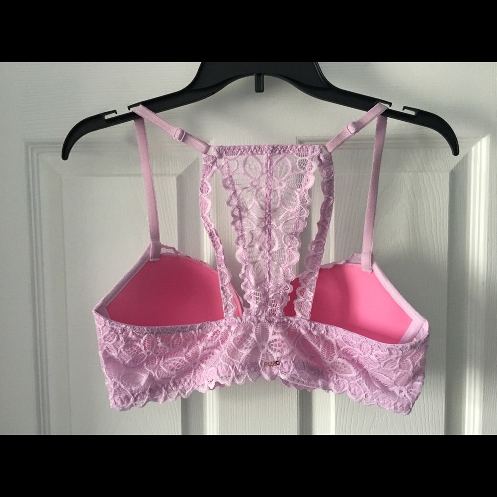 Victoria Secret PINK 36C NWOT Pink Pushup Bra - Picture 2 of 4